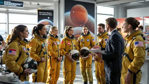 Men dacht dat vrouwen minder geschikt waren: de eerste missies naar Mars zouden door mannen moeten worden uitgevoerd, volgens nieuwe studies.